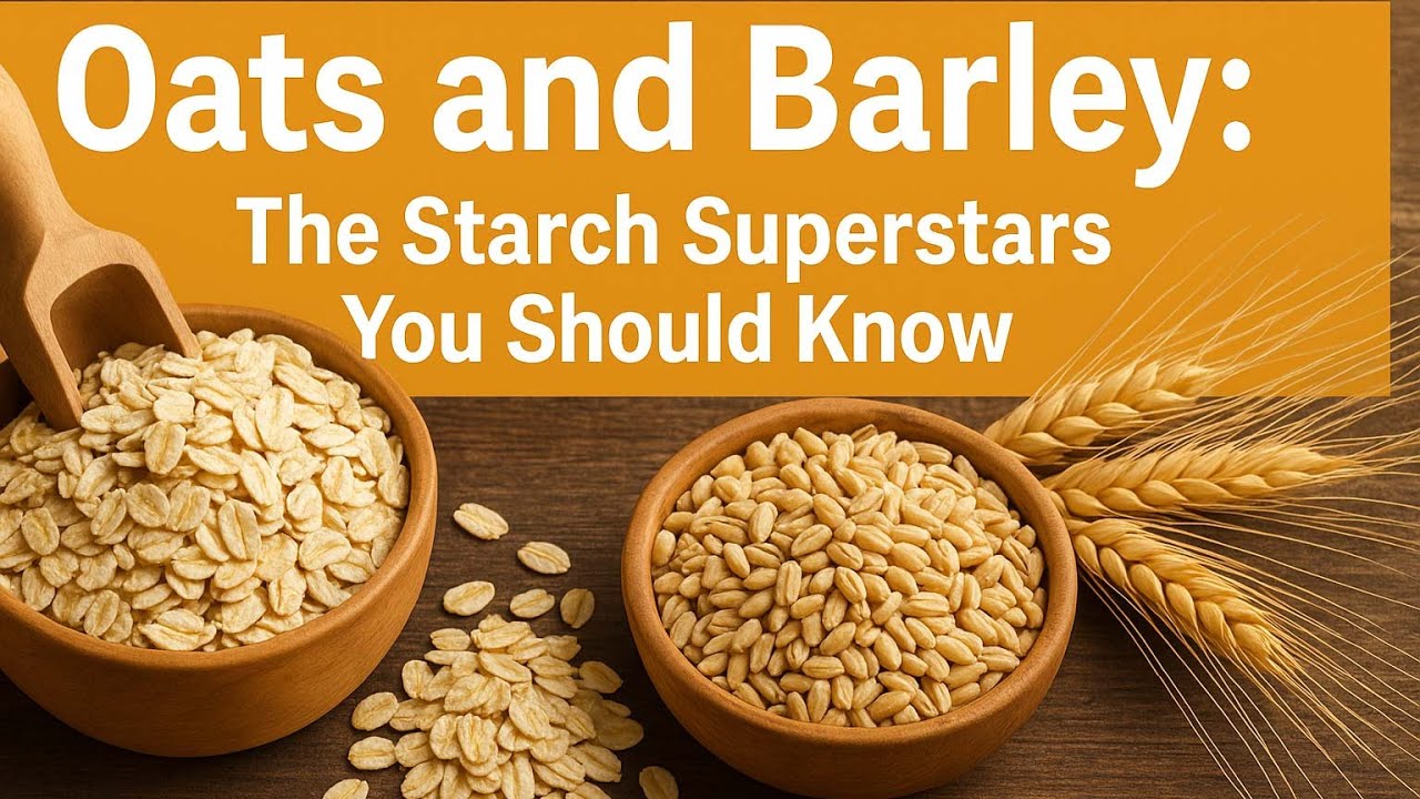 Oats and Barley: The Starch Superstars You Should Know