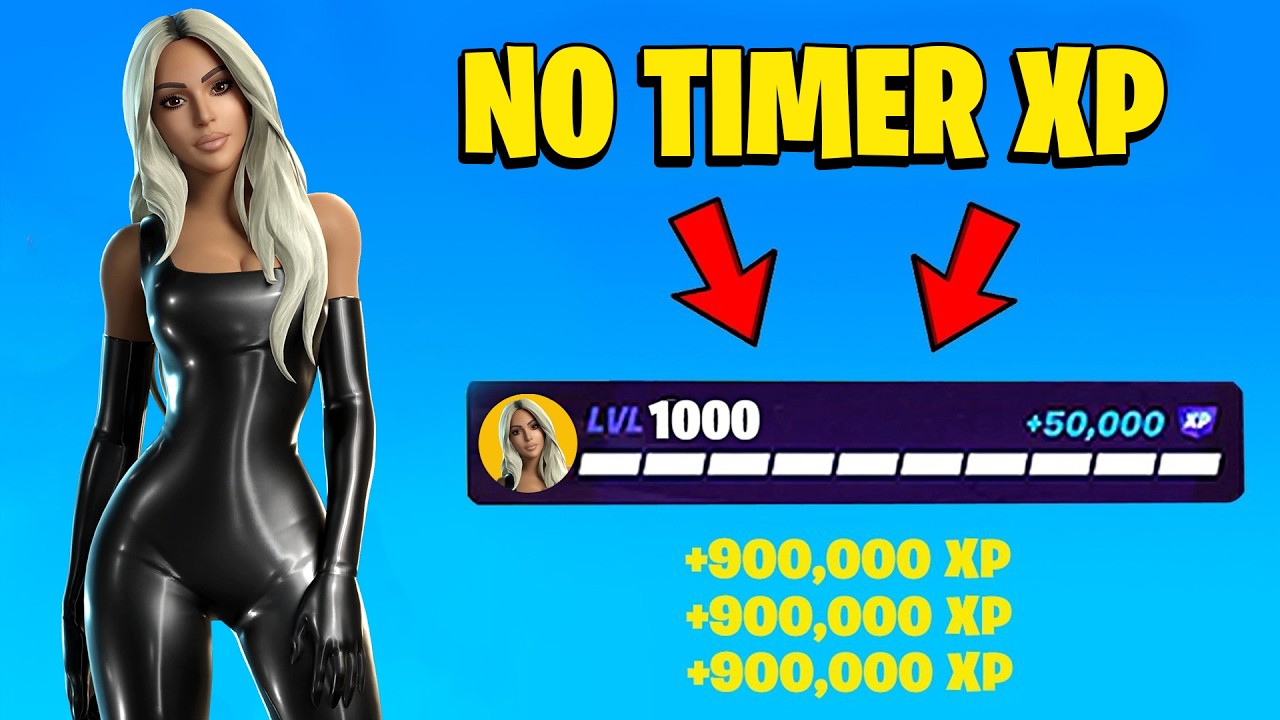 NEW BEST *NO TIMER* FORTNITE XP MAP to FARM & LEVEL UP FAST in FORTNITE CHAPTER 7! (99,000!)