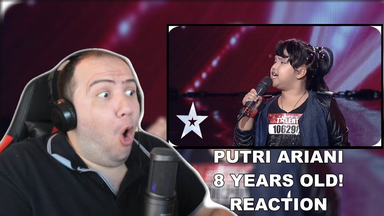 AMAZING 8-year-old Putri Ariani ‘Listen' by Beyoncé Reaski Indonesia’s Got Talent 2014 - PAUL REACTS