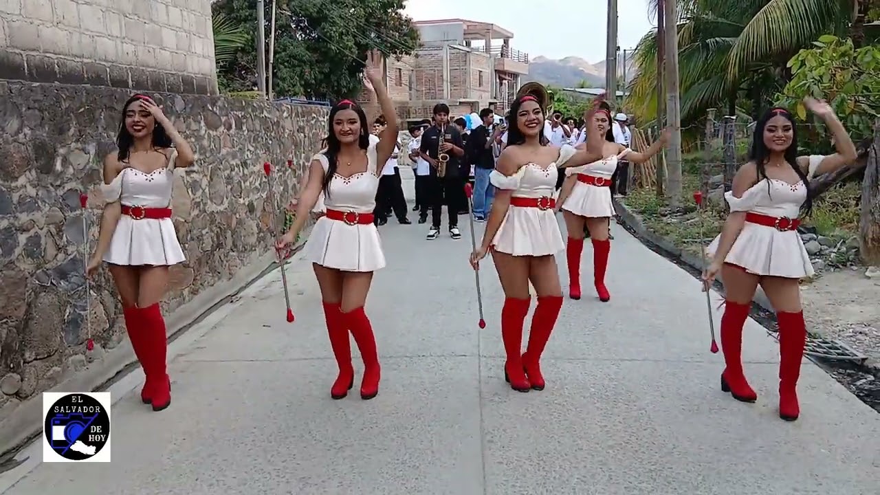 INCOA LATIN BAND en Desfile del Correo Piletas 2026, Santiago de la Frontera, Santa Ana.