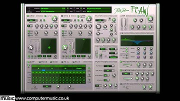 Rob Papen RAW distortion synth VST/AU plugin in action!