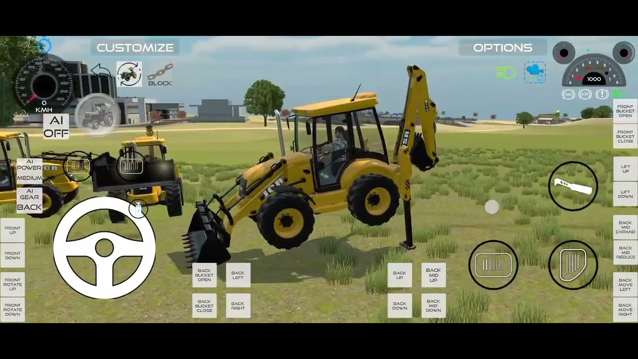 JCB 3dx Loader Folding & mini roller work 💪💯💥