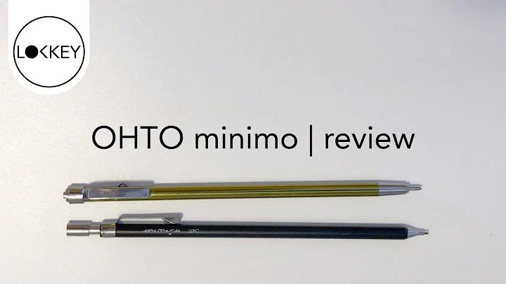 OHTO Minimo pencil / pen review