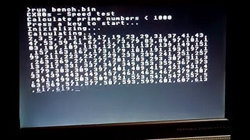 CX80s - Homebrew 8 bit computer - Bench test