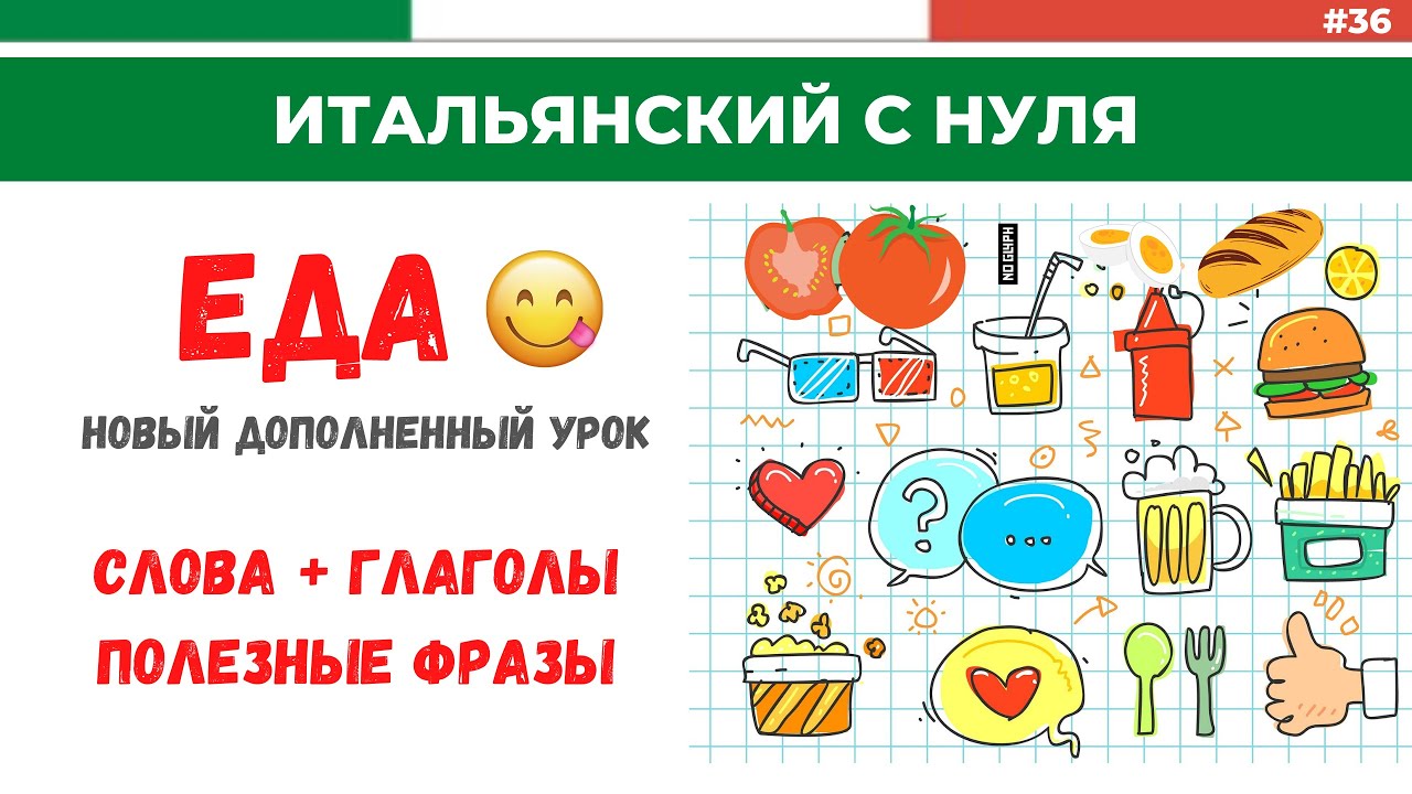 Бесплатные видео-уроки итальянского языка. ТОП-120