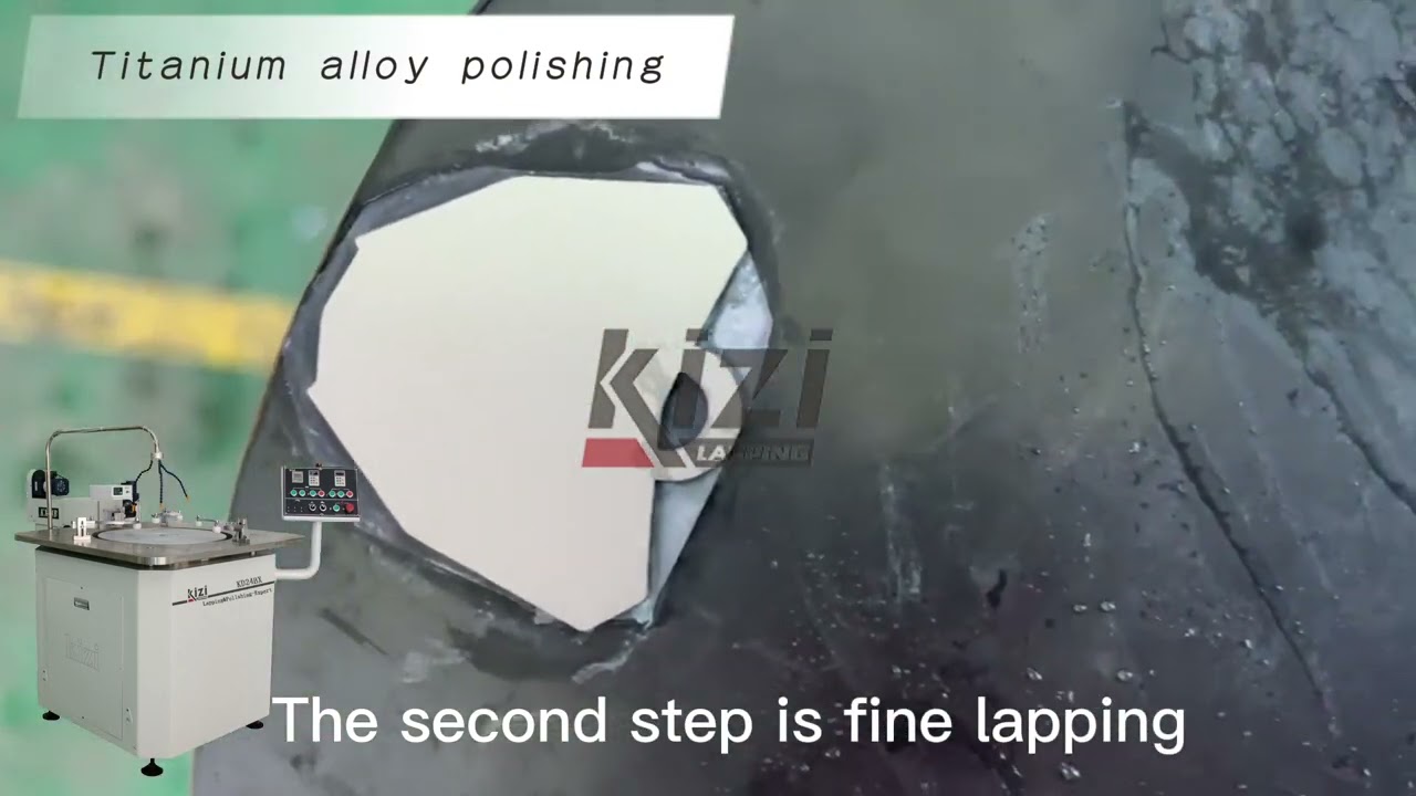 Ultra precision mirror polishing of titanium alloy