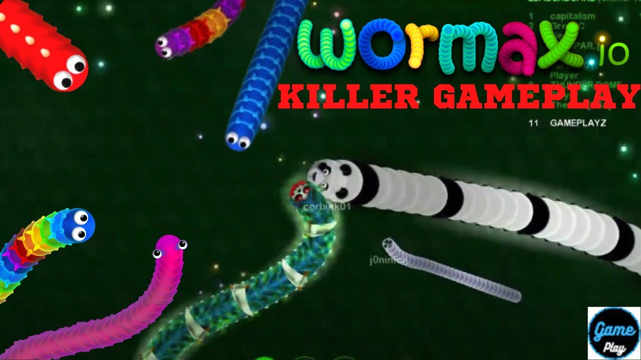 Wormax.io Kills Compilation: AWESOME GAMEPLAY