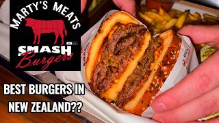 The BEST Burgers In New Zealand - Marty's Meats Smash Burgers Review