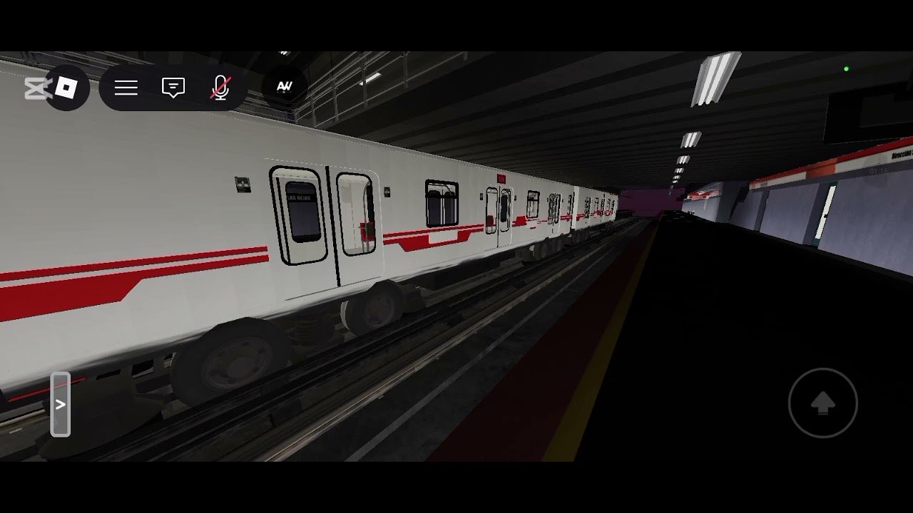 Trenes por línea 1 del metro de santiago(Nueva linea1del metro de santiago-roblox [Beta] N-T-C)