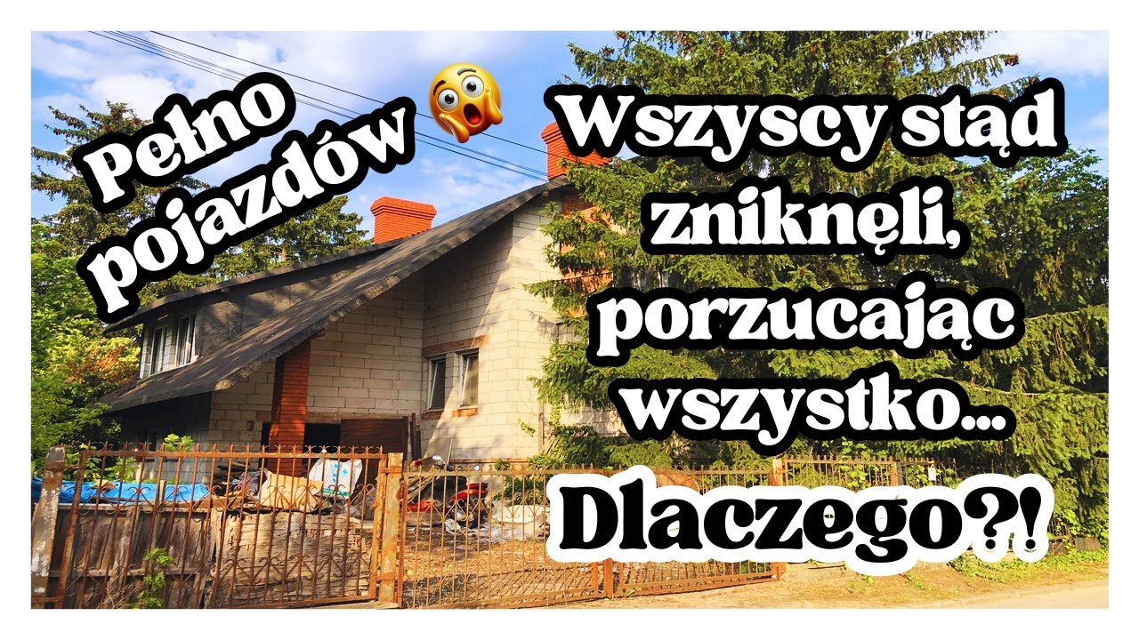 Porzucone dwa domy z wyposażeniem i tajemnicze zniknięcie mieszkańców... #urbanexploration #urbex