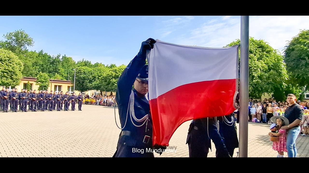 Dzień Otwarty Szkoły Policji   Apel