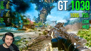GT 1030 - Star Wars: Battlefront 2 - It's Actually Playable!