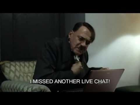 Hitler Waits For Lauren Francesca's Next Live Chat
