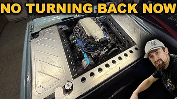 Hand-Building Custom Engine Bay Tubs | OBS Mini Truck Fabrication Gets Serious