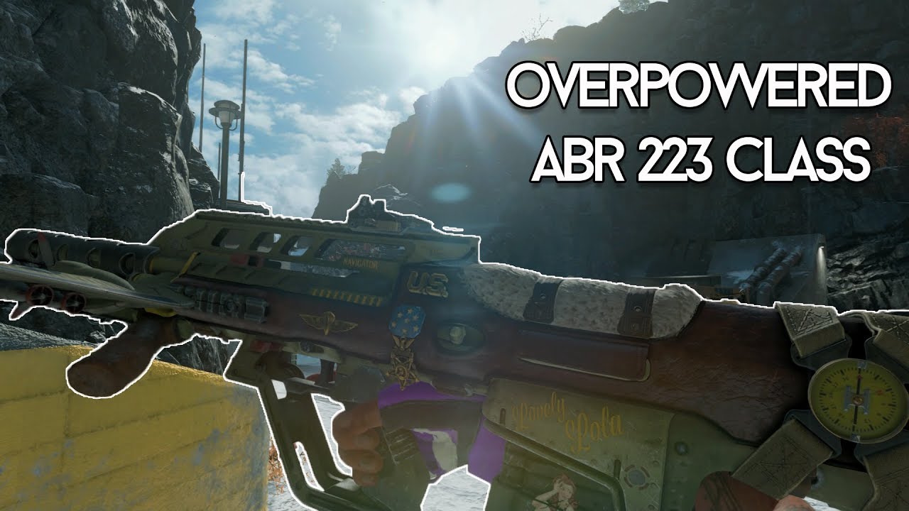 OVERPOWERED ABR 223 IS BROKEN!! ON COD BO4..... ( BEST ABR 223 CLASS SETUP )