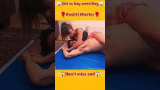 Epic Girl vs Boy Grappling Battle #grappling #wrestling #mma #bjj #sports