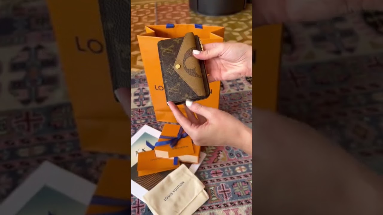 ASMR  unboxing my newLouis Vuitton Recto Verso in reverse