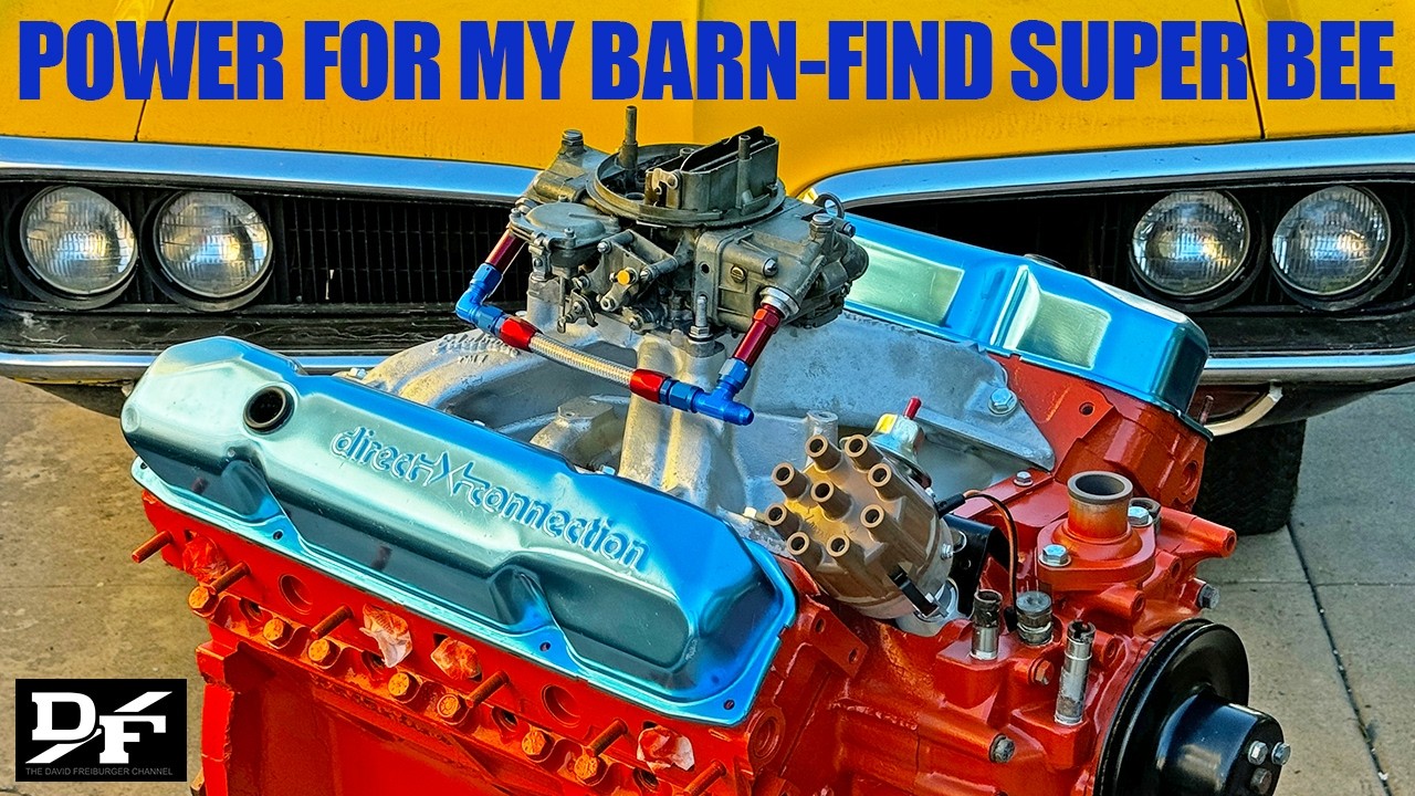 Low-Buck Big-Block For My BARN FIND SUPER BEE! Dyno and Makeover