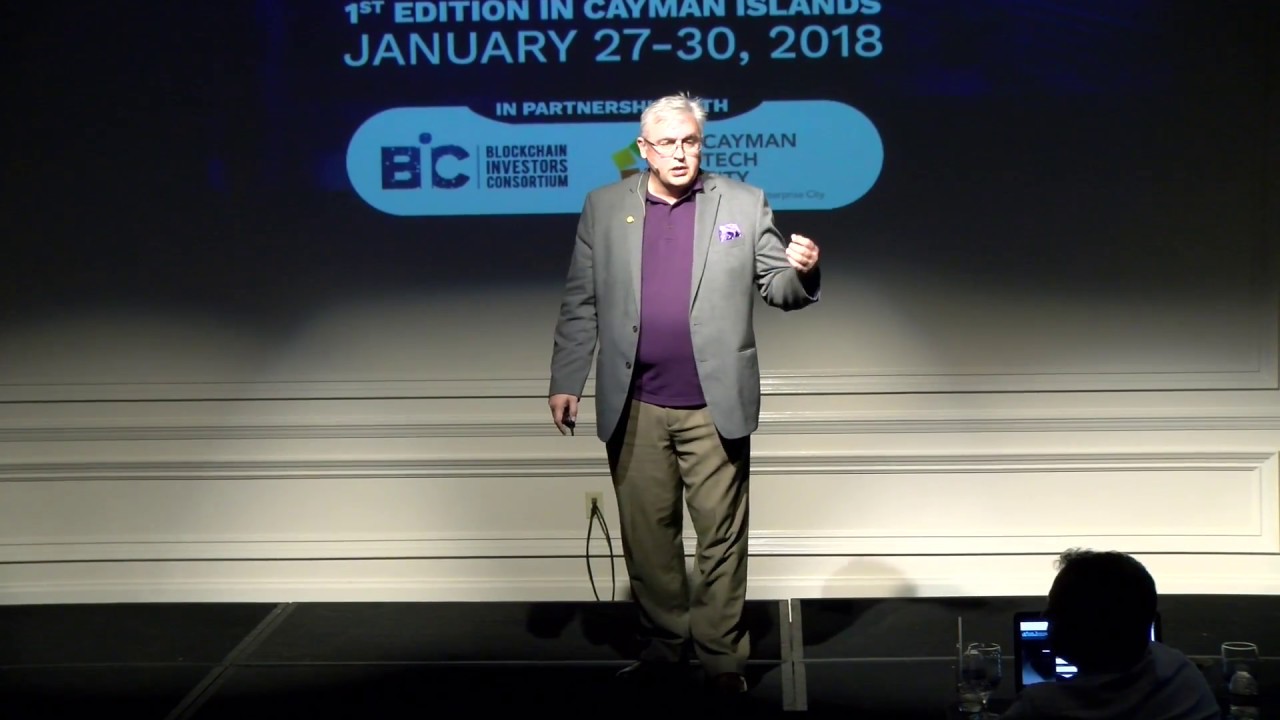 Andrew Prell, CEO of Convergence - Presentation of NANO ICO at d10e Cayman Islands