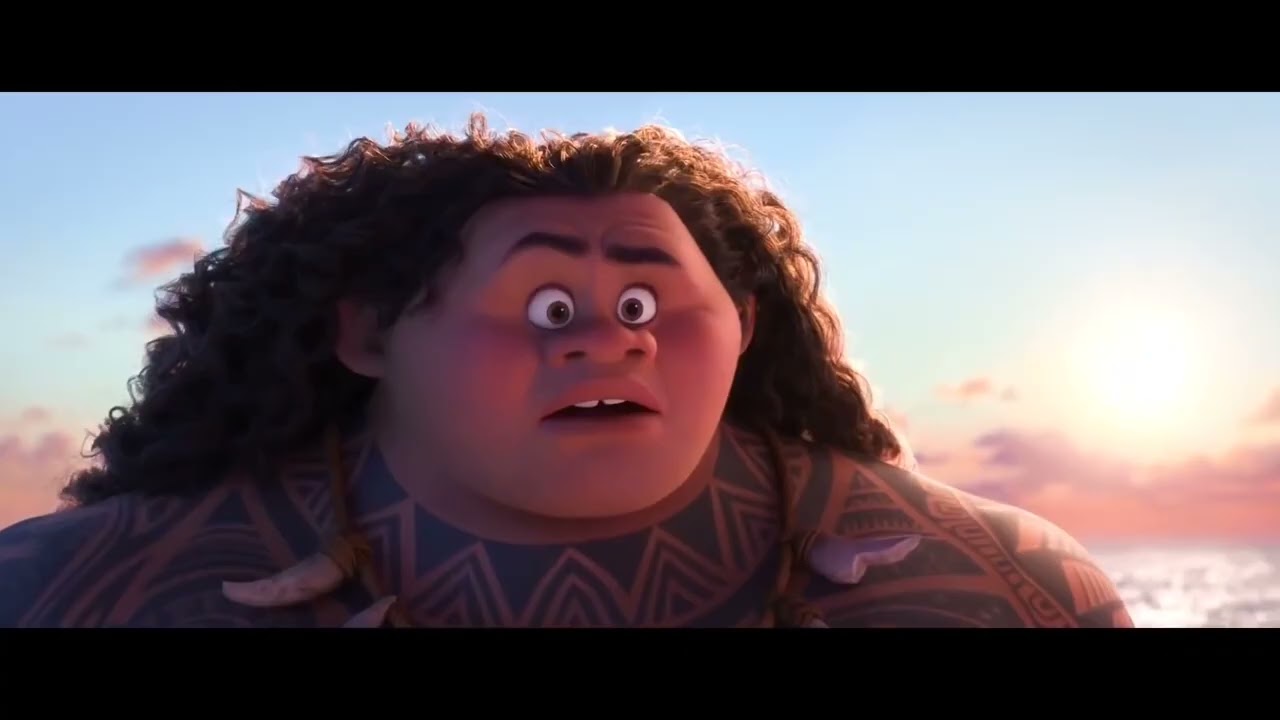 Shark Head Scene | MOANA (2016) Movie CLIP HD