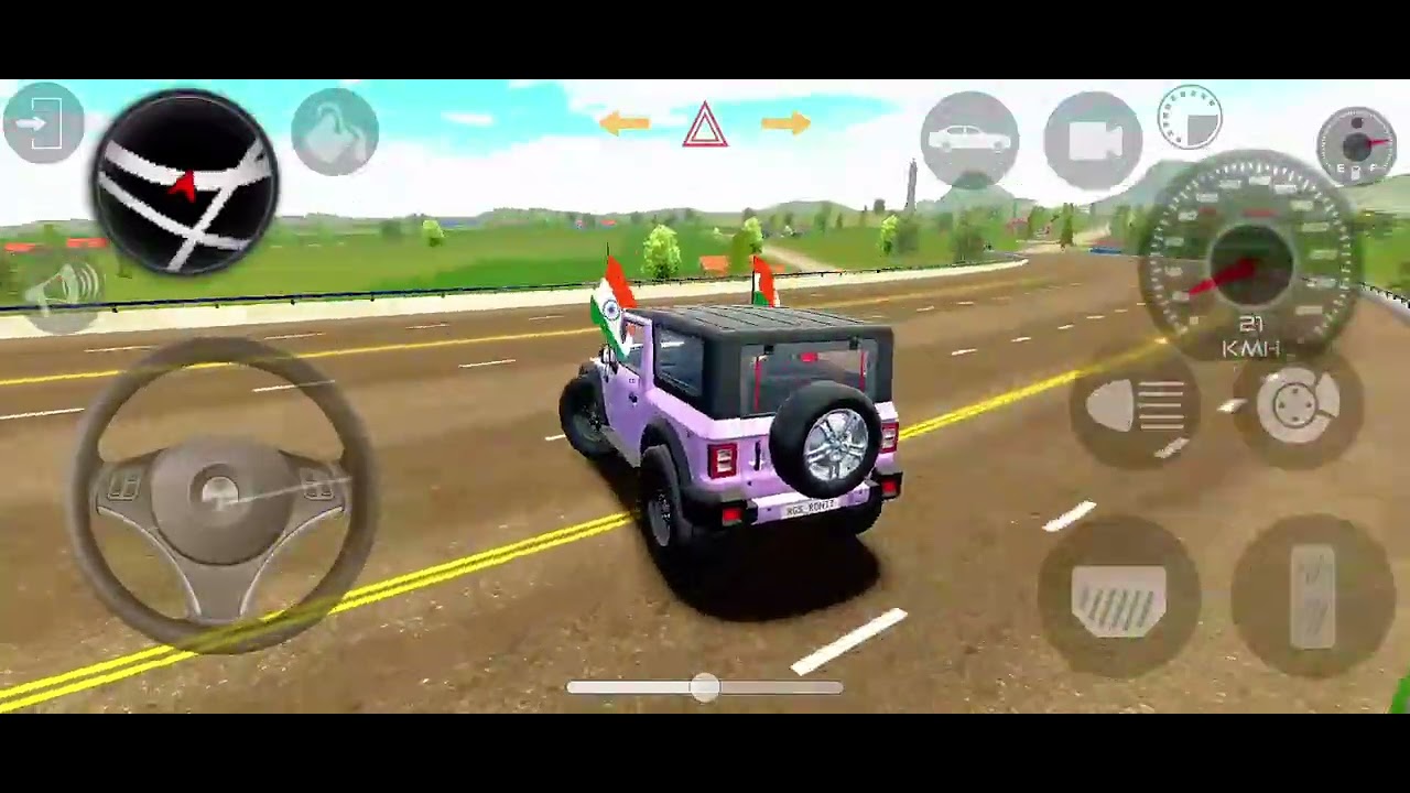 Modified Mahindra Thar Car Games: Indian Cars (Gadi Wala Game) - Car Game Android Gameplay 2025