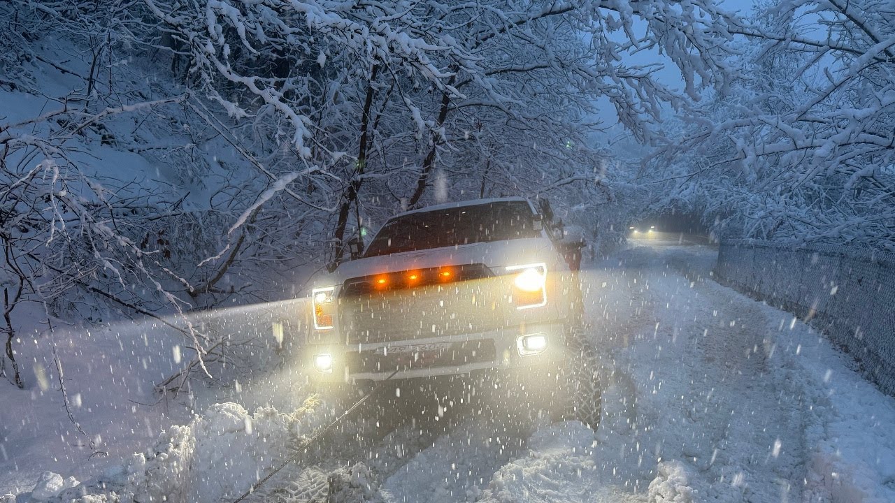 EP32 오버랜딩]윈치 없으면 갈 수 없는 폭설의 현장! 조선추노꾼 오버랜딩 크루