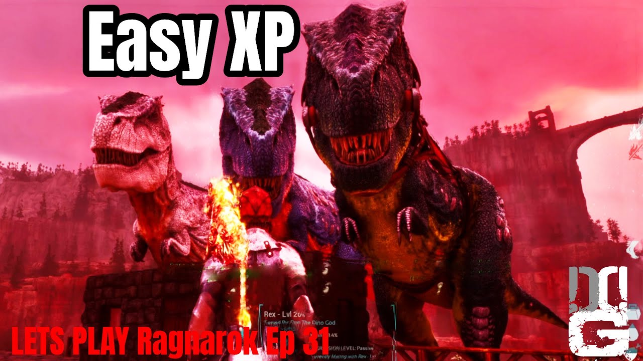 Creating an XP and Kibble Farm - Ragnarok - Ark Ascended - EP 31 - YouTube