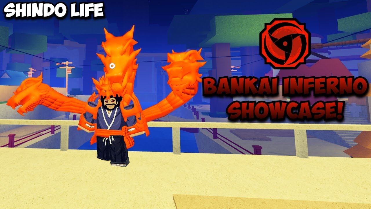 Bankai inferno showcase! #fyp #shindo #rell #roblox #shindolife #shino