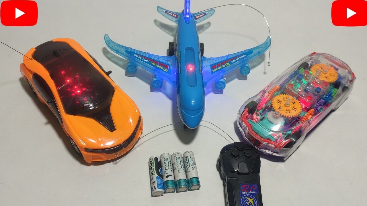 3D Light Rimot Control Rc Airplane 787 Unboxing And Testing/Radio ...