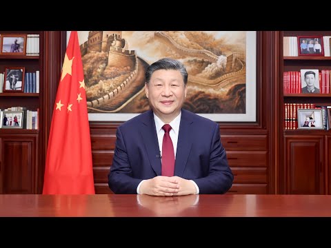 习近平发表2024年新年贺词并致以新年祝福/Xi Jinping delivers 2024 New Year's message