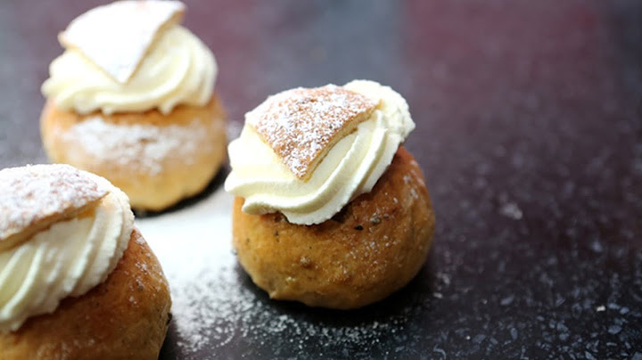 LIVE: Vi testar semlor i Stockholm