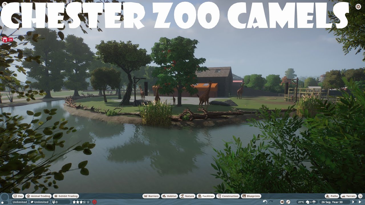 Planet Zoo Chester Zoo - Camel build