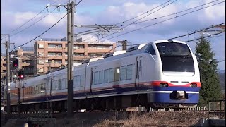 特急しらゆき5号新潟行き　E653系H204編成　信越本線下り3015M