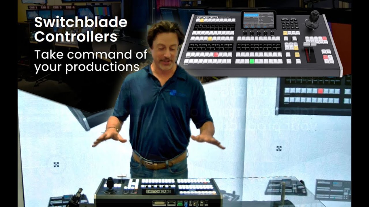 Switchblade VMC 20 control surface for vMix, ATEM, and more