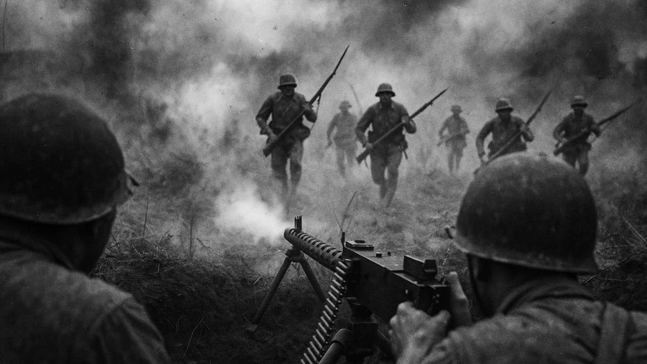 Arisaka Riflemen Were Outgunned By America’s ‘Battlefield Equalizer’ – The M1919 Machine Gun