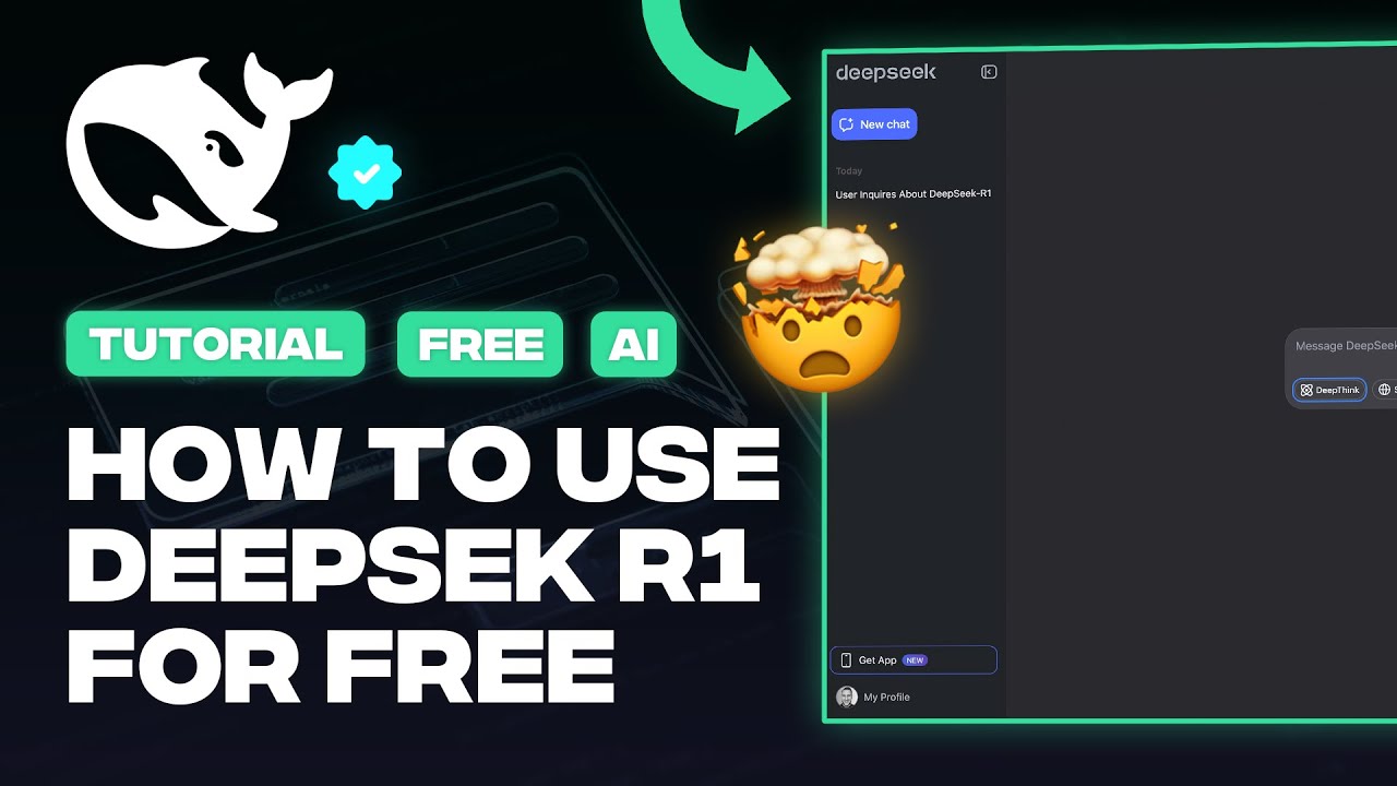 How to Use DeepSeek-R1 for Free (Tutorial) - YouTube