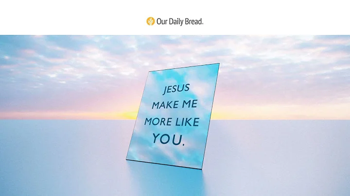 Mimic Jesus | Audio Reading | Our Daily Bread Devotional | July 5, 2023