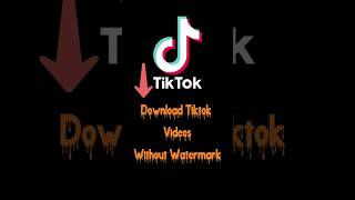 Download TikTok Videos without Watermark | #iphone #iphonetricks #ios #downloadtiktok #tiktokvideo screenshot 2