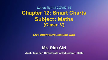 Live Interaction : Smart Charts Chapter           Subject : Maths      Class : V