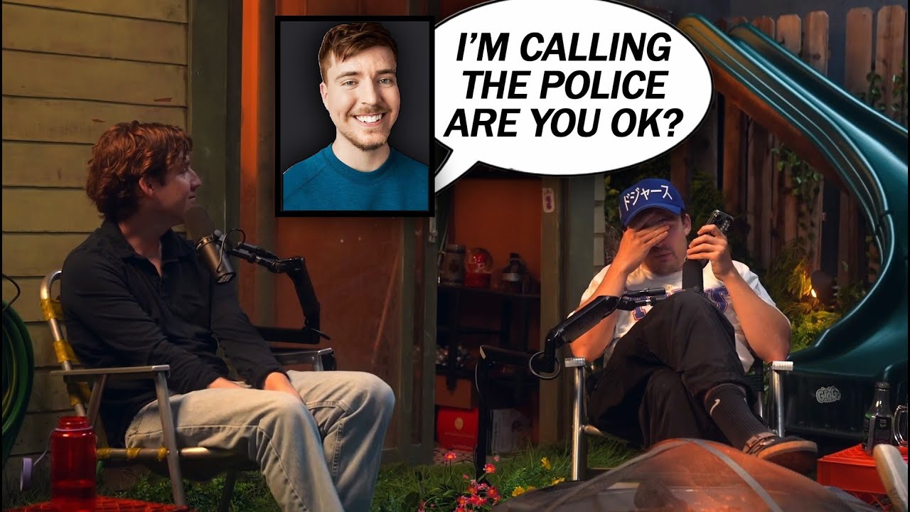 Dax Flame Ruins Ludwig's Relationship With Mr Beast | The Yard