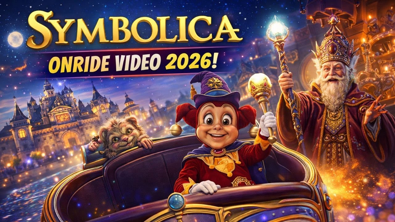 Symbolica -  Palast der Fantasie I Darkride I Efteling 2026 I Onride 4K Freizeitpark Niederlande