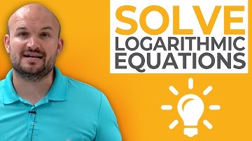 How to solve logarithmic equations