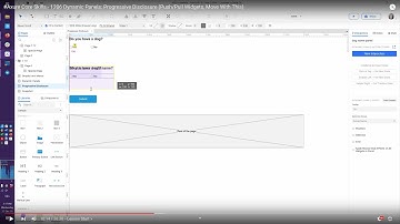 #Axure Core Skills - 1206 Dynamic Panels: Progressive Disclosure (Push/Pull Widgets, Move With This)
