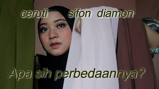 PERBEDAAN PHASMINA DIAMOND CERUTI DAN SIFON SERTA CONTOH PEMAKAIANNYA