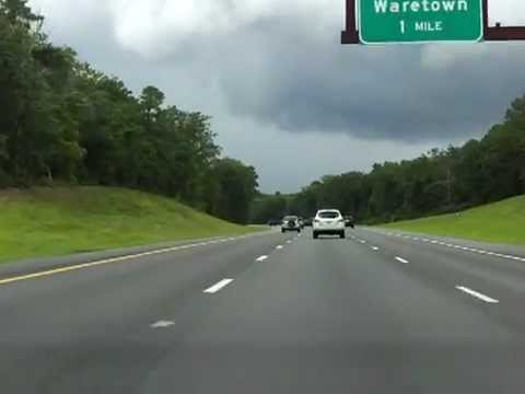 Garden State Parkway Exits 67 To 74 Northbound Storm Youtube