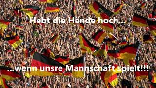Hebt die Hände hoch