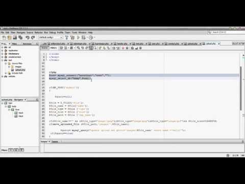 How to upload and retrieve images or files into mysql using PHP