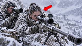 Enemies Vanished Into the Storm — Then She Raised Her Rifle and Hit Them at 2,760m