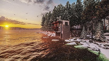 Lumion Realistic Render | Architectural Rendering | Lumion 11 Exterior Tutorial | Lake House