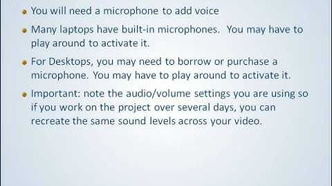 D) Part 2: How to Make a Slide Presentation Video